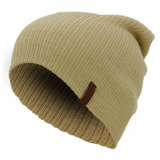 Toptan erkek ince sarkık şapka şapka Slouch Baggy yumuşak hafif örme balıkçı bere şapka kış şapka