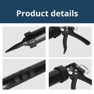 Pistolet à colle en verre économe en énergie, colle souple, colle structurelle, mastic, outil manuel en provenance de Chine - Product Image 4