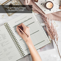 Großhandel Leinen-Ringbuch Hochzeitsplaner Organizer für Bräute mit Individuellem Logo Personalisiertes Hochzeitsplaner-Notizbuch OEM