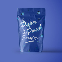Bolsa de Plástico para Alimentos con Cierre y Logotipo Personalizado, Resistente a la Humedad, Material Laminado, Impresión Digital