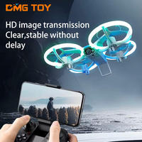 Mini drone aérien avec caméra 4K, quadrirotor télécommandé avec transmission d'images HD GPS pour enfants unisexes de 2 à 4 ans
