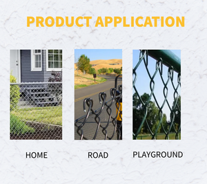 יהלום טבל חם מגולוון 1.5 מ 'חדר כושר גדר שרשרת קישורים בסגנון אוסטרליה - Product Image 5