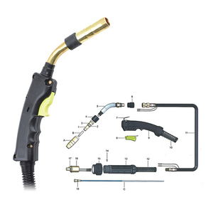 Chất lượng cao MIG MMA Máy hàn dây hỗn hợp khí hàn ngọn đuốc không có đánh giá nào - Product Image 4