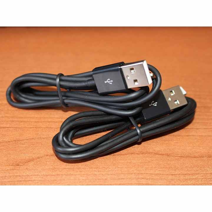 * Presa * 2 pezzi cavo di ricarica dati USB per iPhone colore nero 1 metro-elettronica/telefonia e Mobile