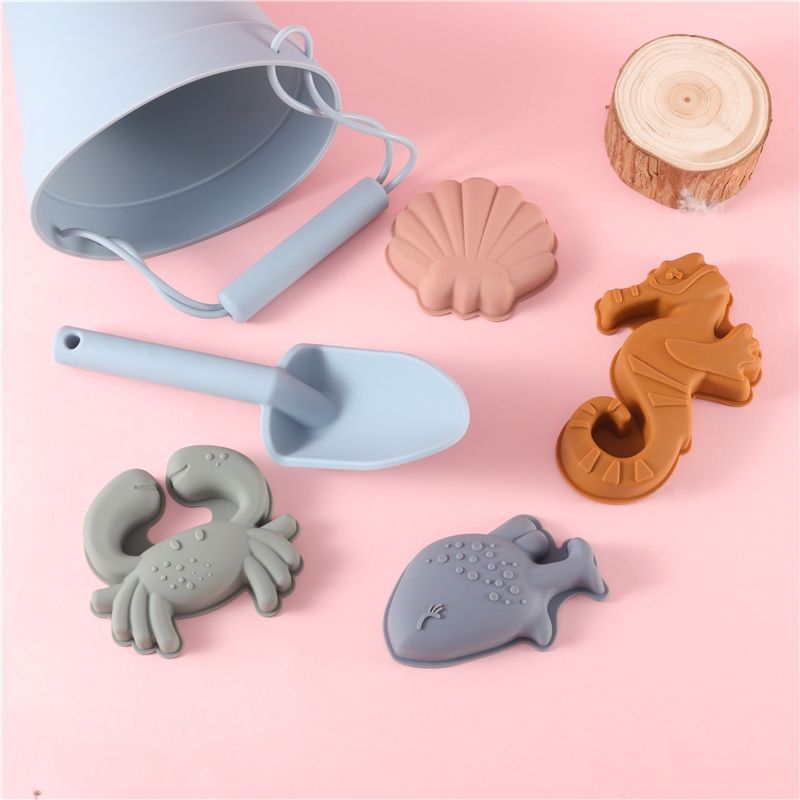 Sea Creature-Sky Blue 6Pcs in a set