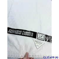 Tissu en dentelle pour hommes polonais léger tendance Tissu en coton pour hommes africains