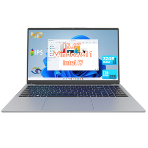 Wholesale 15.6 Inch Gaming Laptop <strong>Notebook</strong> New Core I7-1165G7 Processor 16GB RAM 1TB SSD 1920*1080 Metal Case 2.4G 5G WiFi UK - Product Image 2