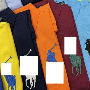 <span class=keywords><strong>Polo</strong></span> da Uomo di Alta Qualità 100% Cotone con Logo Ricamato Personalizzato <span class=keywords><strong>Polo</strong></span> Casual di Marca City Tops da Casa - Product Image 3