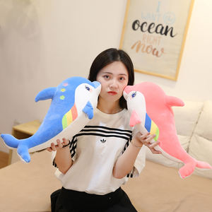 <span class=keywords><strong>Dauphin</strong></span> en <span class=keywords><strong>peluche</strong></span> géant personnalisé 40CM 60CM 80CM 100CM Jouets en <span class=keywords><strong>peluche</strong></span> pour la décoration de la maison - Product Image 4