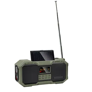 D588 14W Tws Dual Horn Radio Speakers Pa Subwoofer Outdoor Speaker As Multi-Functional Emergency Supplies