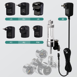 UUIDEAR alüminyum <span class=keywords><strong>CO2</strong></span> ve Solenoid kabarcık sayacı paslanmaz çelik akvaryum aksesuarları ile ozon regülatörleri - Product Image 5
