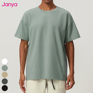 Magliette da corsa traspiranti a girocollo larghe magliette sportive di alta qualità a maniche corte in cotone T-Shirt da ginnastica per gli uomini - Product Image 4