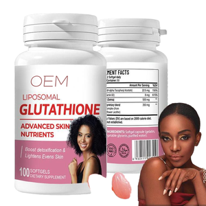 Liposomale Glutathion <span class=keywords><strong>Softgel</strong></span> <span class=keywords><strong>Capsule</strong></span> Voor Jeugdige Huidenergie En Antioxiderende Gezondheidszorg Veilig Voor Zwangere Vrouwen En Kinderen - Product Image 4