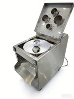 Machine à trancher les fruits et légumes en acier inoxydable à 4 trous pour bananes, pommes de terre, carottes