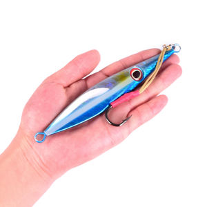 Leurre de pêche en plomb pour eau salée, jigging en bateau, pour la pêche au bar, au maquereau, au snapper, au brochet, à la carpe, à la perche, au poisson-chat, au zander, au saumon - Product Image 2