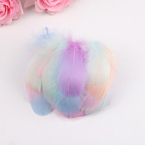 Plumas de Ganso Naturales Coloridas para Manualidades, Atrapasueños, Relleno de Globos Bobo, Cajas de Regalo, Decoración para Bodas y Fiestas - Product Image 3