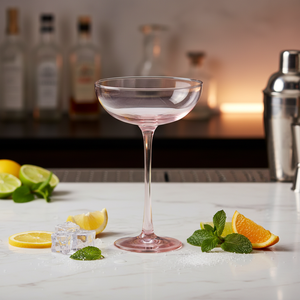 Copa de cóctel Rosa Coupe de 280ml, elegante para champán, <span class=keywords><strong>Prosecco</strong></span>, ideal para fiestas, bodas, artículos de bar. - Product Image 3