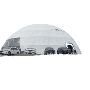 Carpa de Exhibición Acura de 28 m de Diámetro, Redonda, de Tela Oxford Impermeable, para Todas las Estaciones, Carpa de Gran Espacio para Ferias Comerciales - Product Image 1
