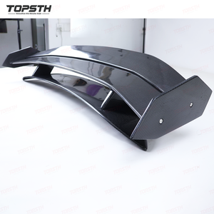<span class=keywords><strong>Spoiler</strong></span> Posteriore in Fibra di Carbonio Stile Highland GT, Accessorio <span class=keywords><strong>Auto</strong></span> Sostitutivo per Tesla Model 3 2024+, Ala Singola - Product Image 4
