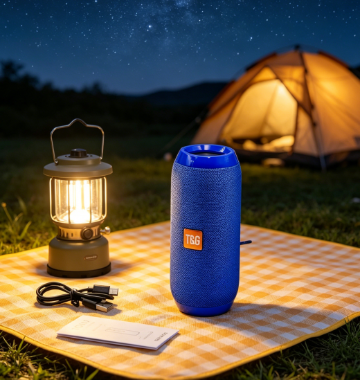 2026 New Outdoor Waterproof  Speaker Heavy Bass Wireless Speaker IPX7 Shockproof Design Portable Speaker for Camping