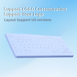 HengYu 78-Key <b>Silent</b> Membrane Three Mode Waterproof Wireless USB-C Portable <b>Keyboard</b> New Status Product - Product Image 2