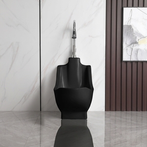 Nouveau design <span class=keywords><strong>de</strong></span> lavabo ovale moderne en céramique pour <span class=keywords><strong>salle</strong></span> <span class=keywords><strong>de</strong></span> <span class=keywords><strong>bain</strong></span>, toilettes, hôtel, lavabo pour les <span class=keywords><strong>pieds</strong></span> <span class=keywords><strong>de</strong></span> haute qualité, prix <span class=keywords><strong>de</strong></span> gros - Product Image 3