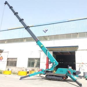 رافعة عنكبوتية ديزل جديدة بسعة <span class=keywords><strong>10</strong></span> طن بسعر المصنع، رافعة زاحفة ذات أرجل تلسكوبية صغيرة متنقلة بارتفاع رفع 21 متر وكفاءة عالية - Product Image 3