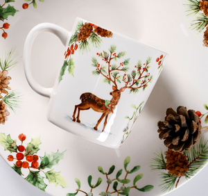 Juego de Vajilla Navideña al por Mayor, Diseño Personalizado, Caja de Regalo de Cerámica para Regalos de Navidad - Product Image 5