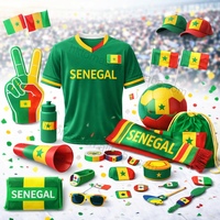 Kit de Artículos Promocionales para Eventos Deportivos: Gorra, Pulsera, Insignia, Adhesivo, Llavero, Botella, Toalla, Bandera y Bolsa