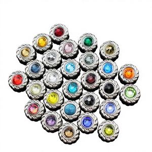 Remaches de Cristal con Pedrería, Remaches Rápidos de Aleación Plateada para Manualidades en Cuero y Bricolaje - Product Image 3