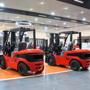 รถยกดีเซล 3 ตัน 5 ตัน สำหรับขนถ่ายสินค้า เหมาะสำหรับใช้งานทุกสภาพพื้นผิว ได้รับการรับรองมาตรฐาน CE ระดับสากล - Product Image 6