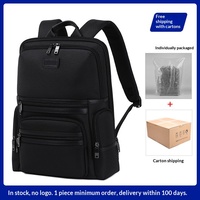 Sac à dos d'affaires haut de gamme pour homme, en tissu Oxford imperméable avec fermeture éclair, bretelles à coussin d'air, grande capacité, pour ordinateur portable et voyage, OEM
