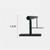 Nouveau rail de fingerboard rond en métal, skateboards à doigts 35CM, obstacle de fingerboard en acier massif