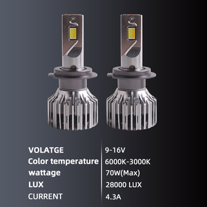 Bán buôn v5pro LED Bóng đèn 12V LED xe đèn pha bóng đèn cao thấp chùm đèn pha led 9005 9012 H4 H7 <span class=keywords><strong>H11</strong></span> - Product Image 6