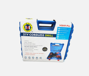 Perceuse compacte sans balais 21V, mandrin à changement rapide 10mm, vitesse variable 0-1450 tr/min, déclencheur, légère 1,3 kg, couple maximal 30 N.m - Product Image 4