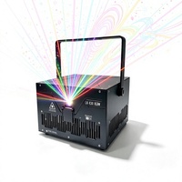 Projecteur laser de scène à animation RGB 40W pour contrôle par application, système de spectacle graphique ILDA DMX, mariage, club, concert, IP33