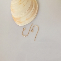 Fil de boucle d'oreille micro en or rempli 14K de 0,51 mm pour accessoires DIY, crochets de boucles d'oreilles en argent S925
