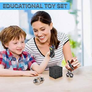 Juguetes Sensoriales de Mano para el TDAH, Alivio del Estrés y Concentración, Metal Ecológico, Variedad a Granel, Anti-Ansiedad, Mantienen a los Niños Ocupados - Product Image 5