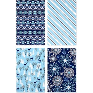 Medium sized holiday gift <b>box</b> with lid, suitable for <b>Christmas</b>, Hanukkah, holiday parties, and customizable hostess gifts - Product Image 5