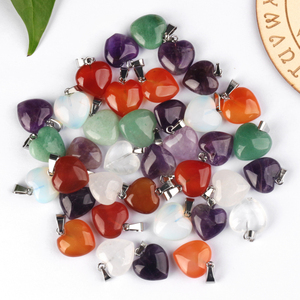 Pendentif en cornaline rouge naturelle en gros pour collier - Product Image 6