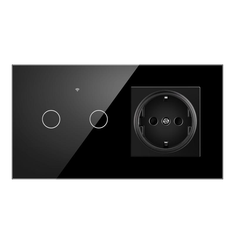 157wifi, double ouverture, verre allemand, noir