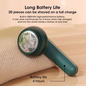 Éliminateur de bouloches électrique rechargeable USB en ABS pour vêtements, rasoir anti-bouloches pour pulls et manteaux, tondeuse à poils, rasoir à peluche en acier inoxydable - Product Image 3