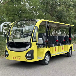 Voiture de tourisme <span class=keywords><strong>électrique</strong></span> à quatre roues en promotion pour réception de bureau, 14 sites panoramiques, voiturette de golf, buggy - Product Image 1