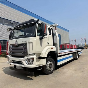 Sinotruk Wrecker <b>Truck</b> Road Rescue Vehicle Howo <b>Flatbed</b> Towing Tow <b>Truck</b> - Product Image 3