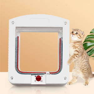 Porte <span class=keywords><strong>pour</strong></span> animaux de compagnie grande taille, écologique et résistante aux intempéries, <span class=keywords><strong>pour</strong></span> chats, protégez votre maison des éléments atmosphériques grâce à la technologie de <span class=keywords><strong>puce</strong></span> électronique - Product Image 6