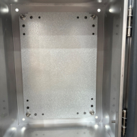 Caja DE DISTRIBUCIÓN DE ACERO INOXIDABLE impermeable IP66 Alto nivel de protección
