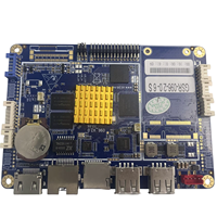 Carte mère embarquée PCBA pour affichage numérique publicitaire, processeur PX30, GPU Mali-G31, système d'exploitation Android 8.1/Linux Ubuntu, interface de module 4G