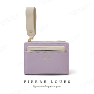 Pierre Loues Women's <b>Wallet</b> With <b>Card</b> Holder 5 Inch Black Minimalist Portable Everyday Use - Product Image 4