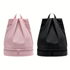 Sac de natation unisexe Oxford imperméable avec séparation sec/humide, design respirant, sac de plage, sac de sport et de fitness, fermeture éclair - Product Image 1