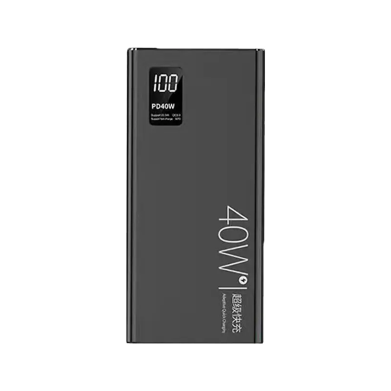 Pd 40 Wát siêu nhanh sạc ngân hàng điện 20000mAh công suất lớn Loại C nhanh sạc QC3.0 50000mAh ngân hàng điện